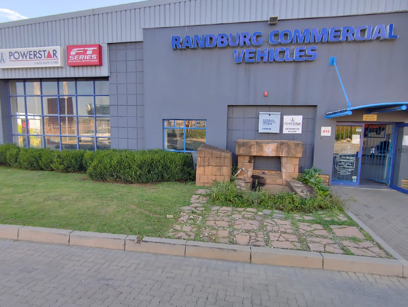 The RCV dealership building in Northriding